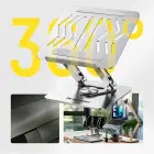 Wozinsky WRS-CPY84SS Aluminum Laptop and Tablet Stand + Free Smartphone Stand - Silver Foto 3