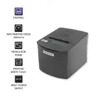 Qoltec Receipt printer RTP-0256 | voucher | thermal | High Speed | 203 dpi | USB Foto 4