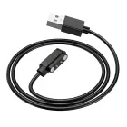 Charging cable for smartwatch Hoco 0,6 m Y25 black Photo