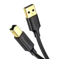 Ugreen USB Type B printer cable (male) - USB 2.0 (male) 480 Mbps 1 m black (US135 20846) Photo