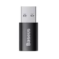 Baseus Ingenuity адаптер USB-A на USB-C | чёрный — Фото 1