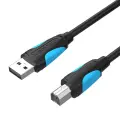 USB 2.0 A to USB-B printer cable Vention VAS-A16-B100 1m Black Foto 2