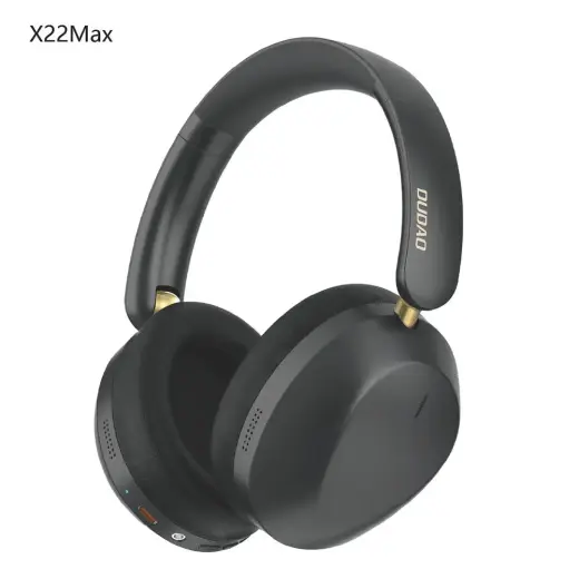 Dudao X22 Max Wireless On-Ear Bluetooth Headphones with ANC - Black