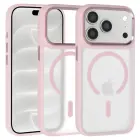 Liavec Cloudy Case with Metal Camera Frame for Iphone 18 Pro/17 Pro pink Control Button) — Foto 1