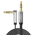 Ugreen AUX 3,5 mm mini jack flat angle cable 0,5 m black (AV119 10596) Foto 2