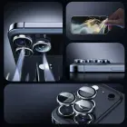 Rock Tempered glass Pure Series Camera Lens on camera for Iphone 17 (lens 2 pieces) black Foto 2