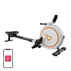 Deer Run RW600 Magnetic Rowing Machine (White) — Foto 1