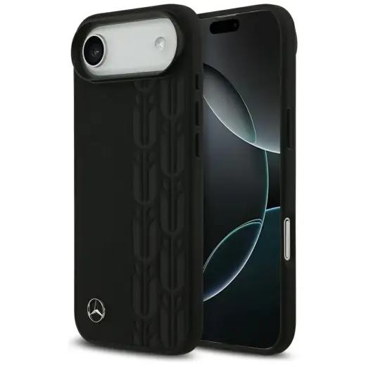 Etui Mercedes Leather Laurel Leaves       MagSafe do iPhone Air czarny