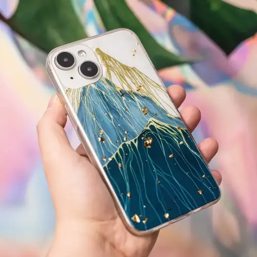 Gold Glam case for Samsung Galaxy A35 5G mountain Foto 12