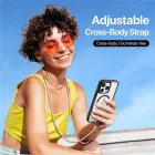 DUX DUCIS Plaz - cross-body phone strap - amber — Фото 12