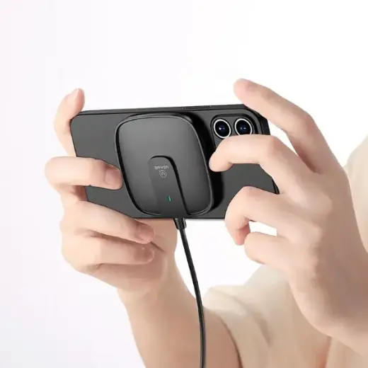 USAMS Ład. indukcyjna US-CD153 magnetic 15W iPhone 12 series czarny|black CD153DZ01 Фото num