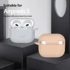 TECH-PROTECT SILICONE HOOK APPLE AIRPODS 3 CAFFE LATTE — Foto 4