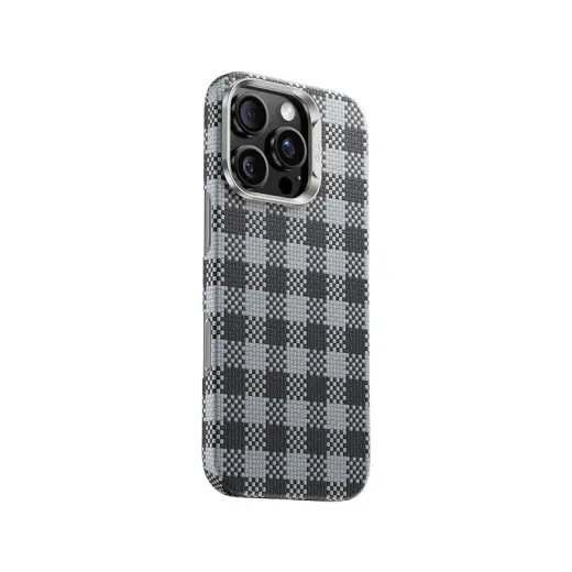 Benks Magnetic Armor Vichy Kevlar phone case for iPhone 16 Pro black Photo