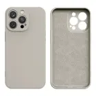 Silicone Case maciņš telefonam iPhone 14 Plus bēšs — Foto 2