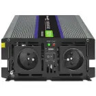 Qoltec Monolith voltage converter 3000 MS Wave | 12V to 230V | 1500/3000 | USB Foto 12