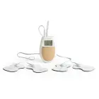 500 Cosmetics, U-Tonic, Electrostimulation With 4 Vibrating Units, Massagers, For Muscles, White, Unisex, Adult Foto 2