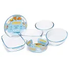 Стеклянная чаша из боросиликатного стекла Ø21см / 1,6л  Фото num