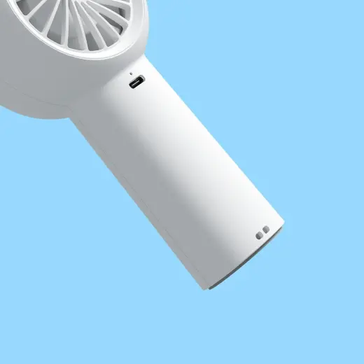 Jisulife Handheld Fan Life5 Plus 4000 mAh Portable USB Fan - White Foto 5