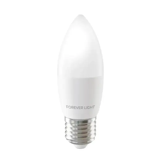 Forever Light LED Bulb E27 C37 7.2W 840lm 3000K class E Foto 2