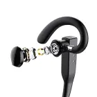 Forever wireless headset BH-100 with charging case black Foto 4