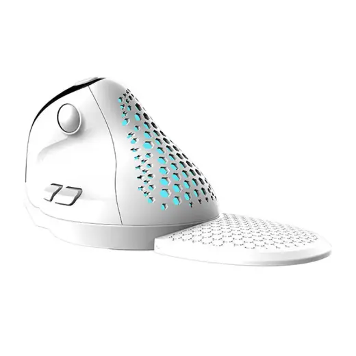Wireless Ergonomic Mouse Delux M618XSD BT+2.4G RGB (white) Фото num