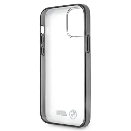 Etui BMW BMHCP12SMBTOK iPhone 12 mini 5,4" прозрачный жесткий кейс Sandblast Фото num