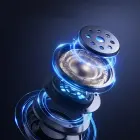 Machenike GX30PRO Wireless Over-Ear Gaming Headphones - Black Foto 6