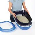 Kaķu tualete - Trixie Berto cat litter tray, with separating system, 39 × 22 × 59 cm Foto 3