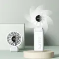 Jisulife Handheld Fan Life7 5000mAh Portable USB Fan - Gray Foto 3