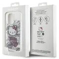 Hello Kitty HKHCP13XHDGPHT iPhone 13 Pro Max 6.7" biały|white hardcase IML Kitty On Bricks Graffiti Фото num