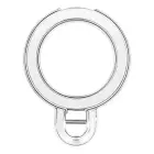 Phone stand CIRCLE - stick-on - silver — Фото 1
