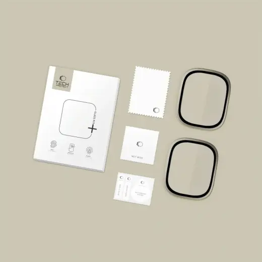 SZKŁO HARTOWANE TECH-PROTECT GLASS RING 2-PACK APPLE WATCH ULTRA 1 | 2 | 3 (49 MM) TITANIUM Фото num