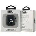 Karl Lagerfeld KLA2PGKCPK AirPods 1|2 cover czarny|black Monogram Karl & Choupette Head Foto 3