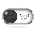 Pupa Vamp (Compact Eyeshadow) 1.5 G - 301 Frozen Black - Metallic Foto 1