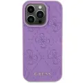 Guess Leather 4G Stamped case for iPhone 15 Pro - purple — Foto 3