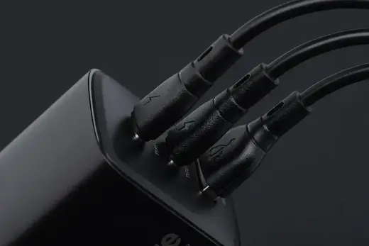 Cable USB A to Micro USB Blue Star 2A ECO 1 m PJ68-23-2 black Foto 5