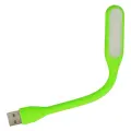 Mini LED Lamp Silicone USB Green Foto 3