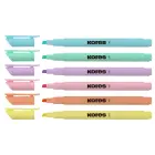 Teksta marķieri KORES HIGH LINER PASTEL, komplekts - 6 krāsas Foto 4