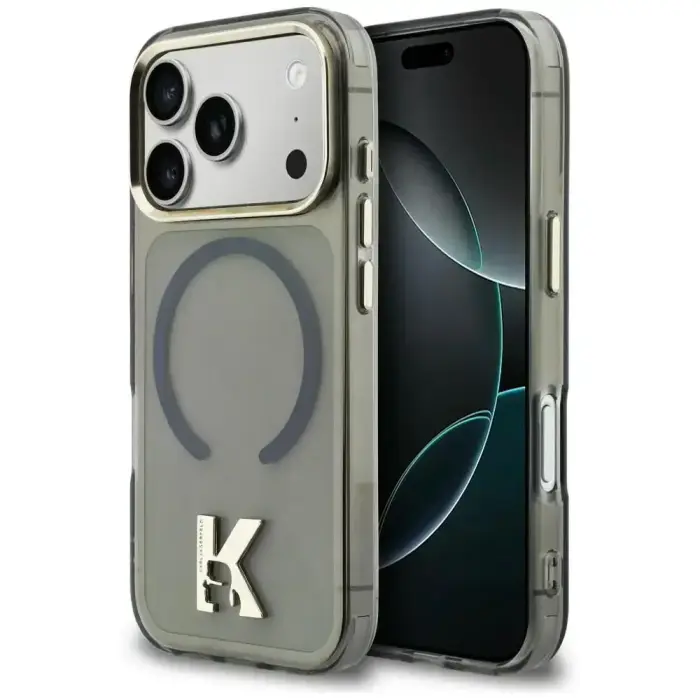 Case Karl Lagerfeld IML K Head for iPhone18 Pro Max / 17 Pro Max black