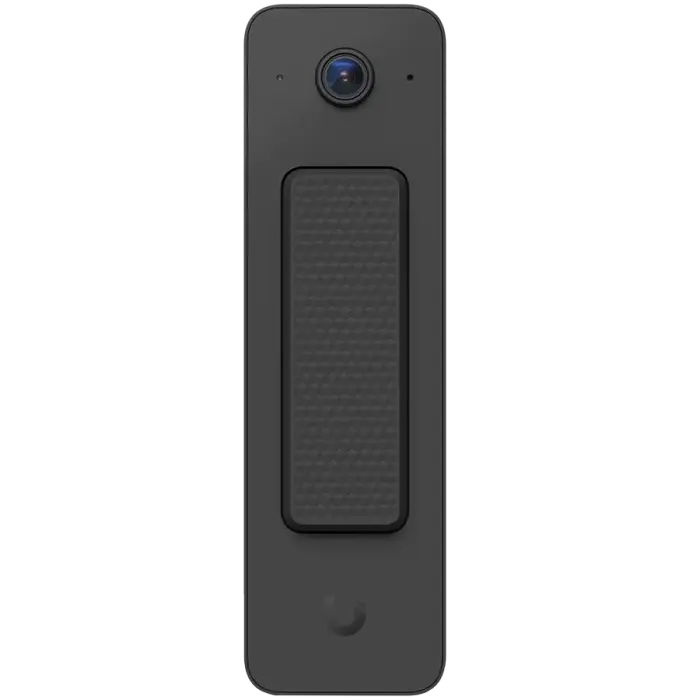 Ubiquiti Doorbell Lite - Compact PoE video doorbell with two-way audio and versatile mounting options, black.