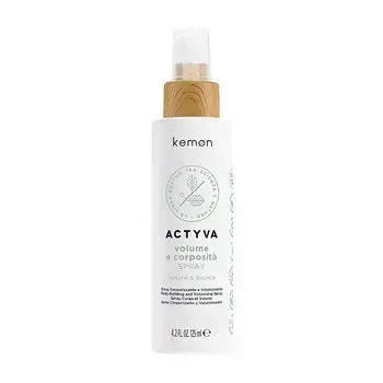 Spray Pentru Volum Kemon Actyvia Volume E Corposità Bodifying Spray, 125 Ml