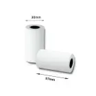 Qoltec Thermal roll 57 x 7 | 55g/m2 | 10pcs | BPA free Foto 3