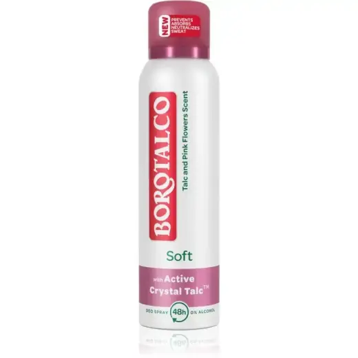 Borotalco Soft Deodorant Spray (Spray Deo) 150 Ml