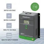 Qoltec Solar Charge Controller MPPT with Temperature Sensor 60A | 12V / 24V | LCD | Bluetooth | APP | GEL | LiFePO4 — Foto 2