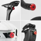 Wozinsky WIS-02 Waterproof Smart Tail Light 1pc - Black Фото num