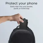 TECH-PROTECT SM65 UNIVERSAL PHONE POUCH 6.0-6.9 INCH BLACK/RED — Photo 5