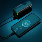 Wozinsky Front Bike Light + USB-C Cable (3000 lm) - Black — Foto 6
