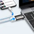 Joyroom USB 3.2 Gen 1 (Male) - USB Type C (Female) adapter black (S-H151 Black) Foto 4