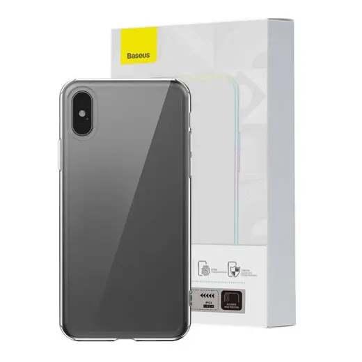Caurspīdīgs korpuss Baseus Simple priekš iPhone X Foto 7