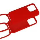 Strap Silicone maciņš telefonam iPhone 15 Plus sarkans — Foto 4